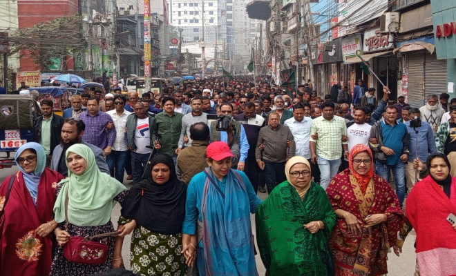 'ফেব্রুয়ারি মাসে প্রতিদিন মাঠে থাকবে বিএনপি"