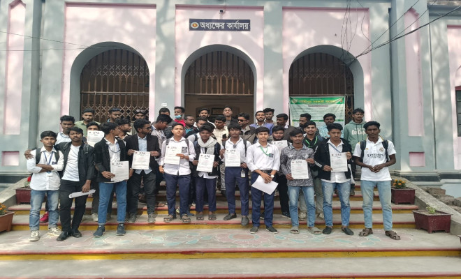 গৌরীপুরে ছাত্রদলের সদস্য সংগ্রহ ফরম বিতরণ কর্মসূচি উদ্বোধন