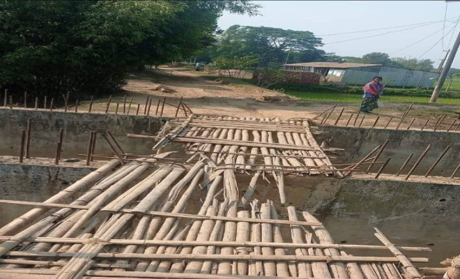 ১০ মাসের সংস্কার কাজ ৪ বছরেও শেষ হয়নি