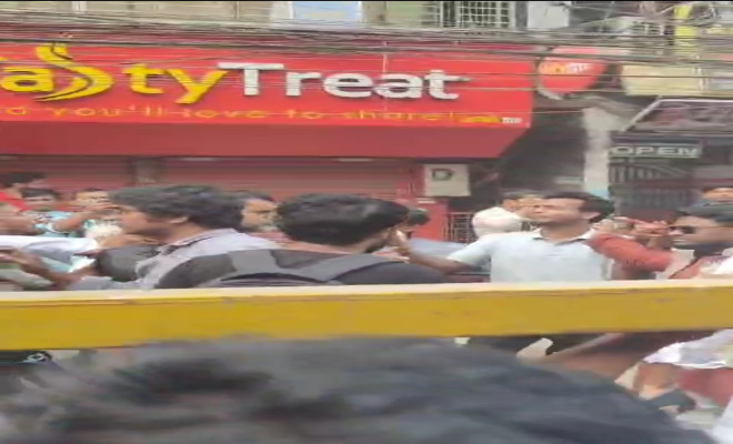 ময়মনসিংহে মিছিলে হামলা