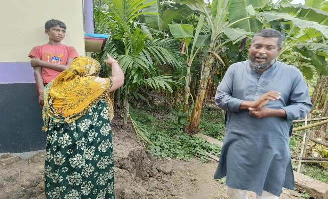 ত্রিশালে ফলবাগানের সীমানাপ্রচীর ভাঙচুর, ব্যবসায়ী আয়ুব আলী নিরাপত্তাহীনতায়